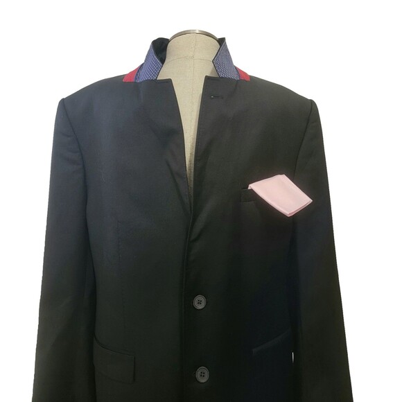 Ted Baker London Men's Wool Modern Fit Suit Jacket / Blazer Black Size 42R - Picture 2 of 13
